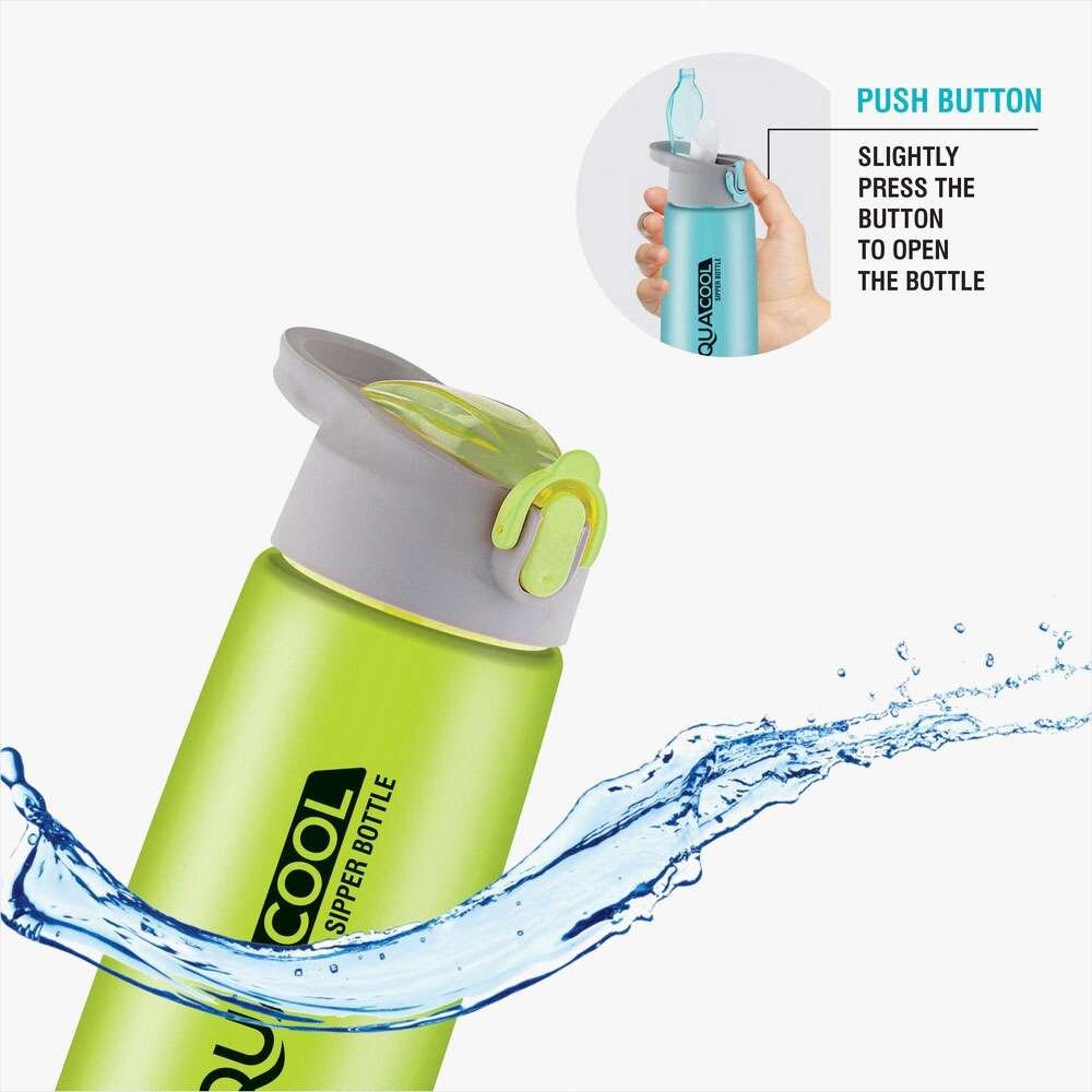 Plastic Aqua colour bottles