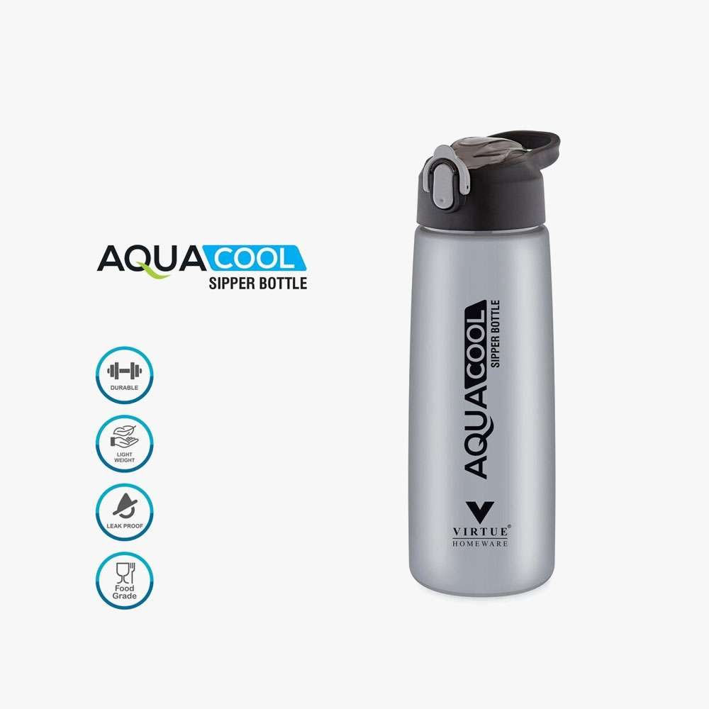 Plastic Aqua colour bottles