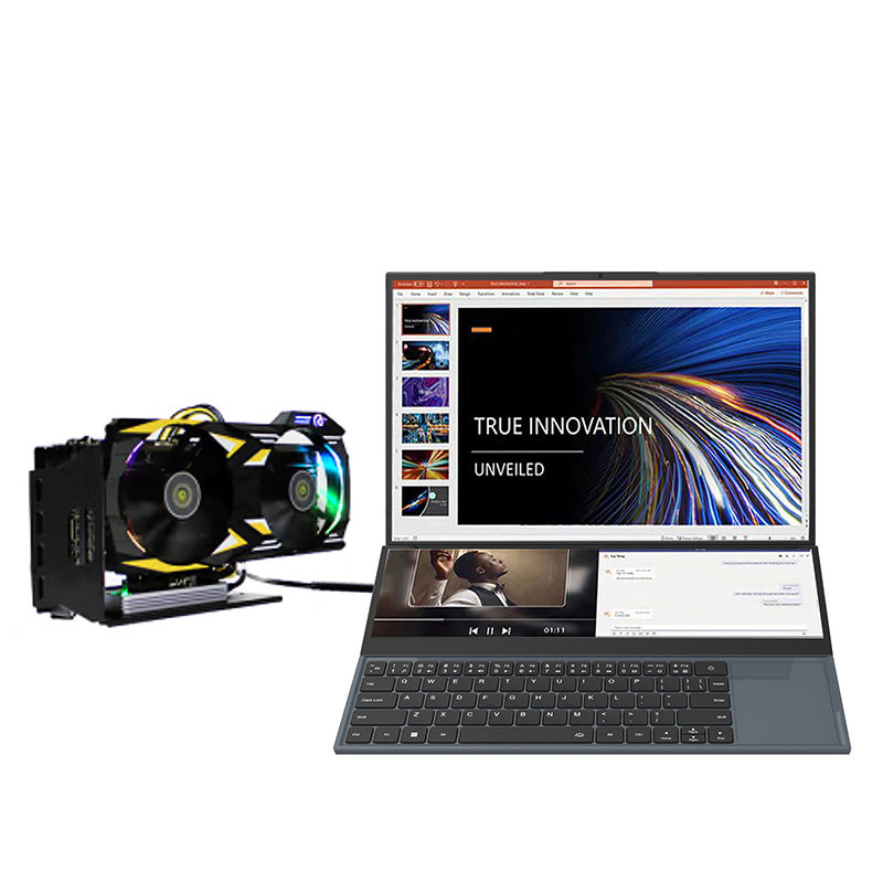 New Brand Dual Screen Touch 14"+16" Laptop