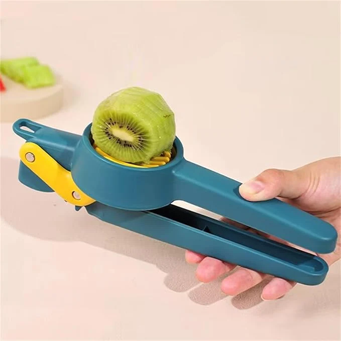 Multipurpose Manual Fruit and Vegetable Slicer with Stainless Blades