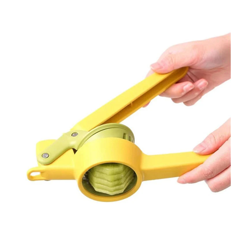 Multipurpose Manual Fruit and Vegetable Slicer with Stainless Blades