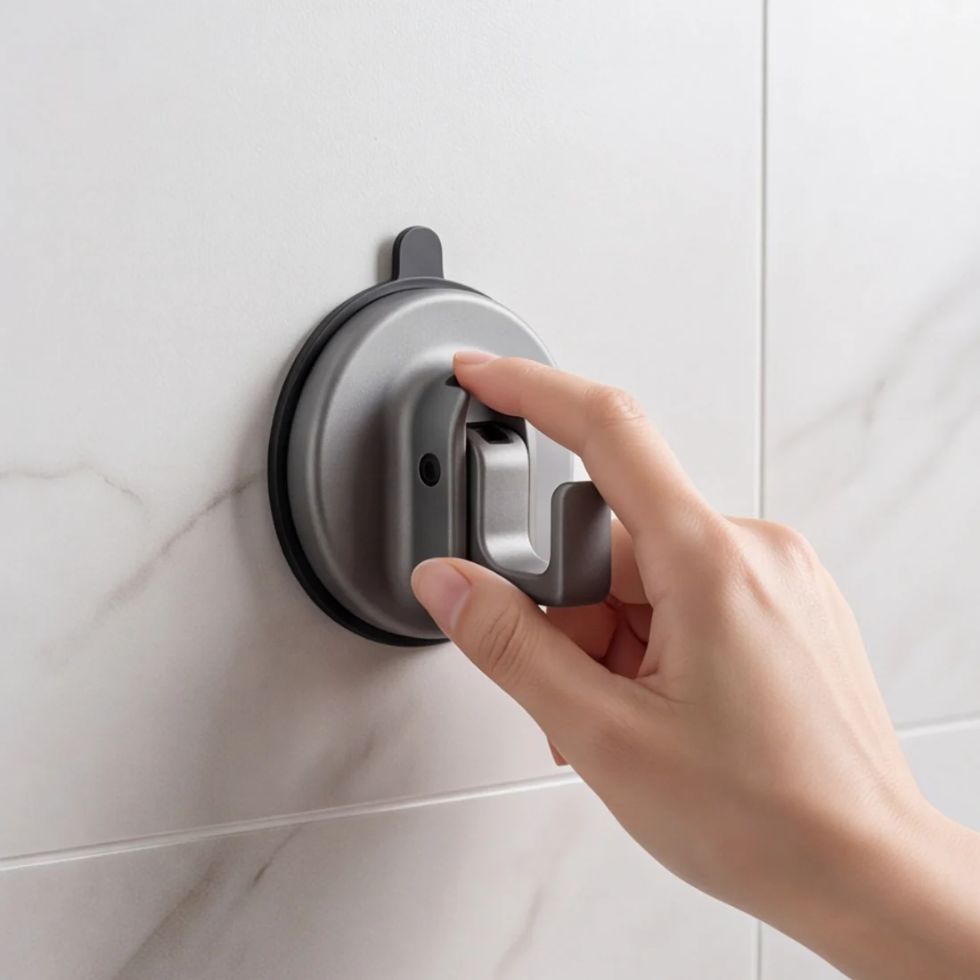 Wall-Mounted Suction Cup Storage Hook