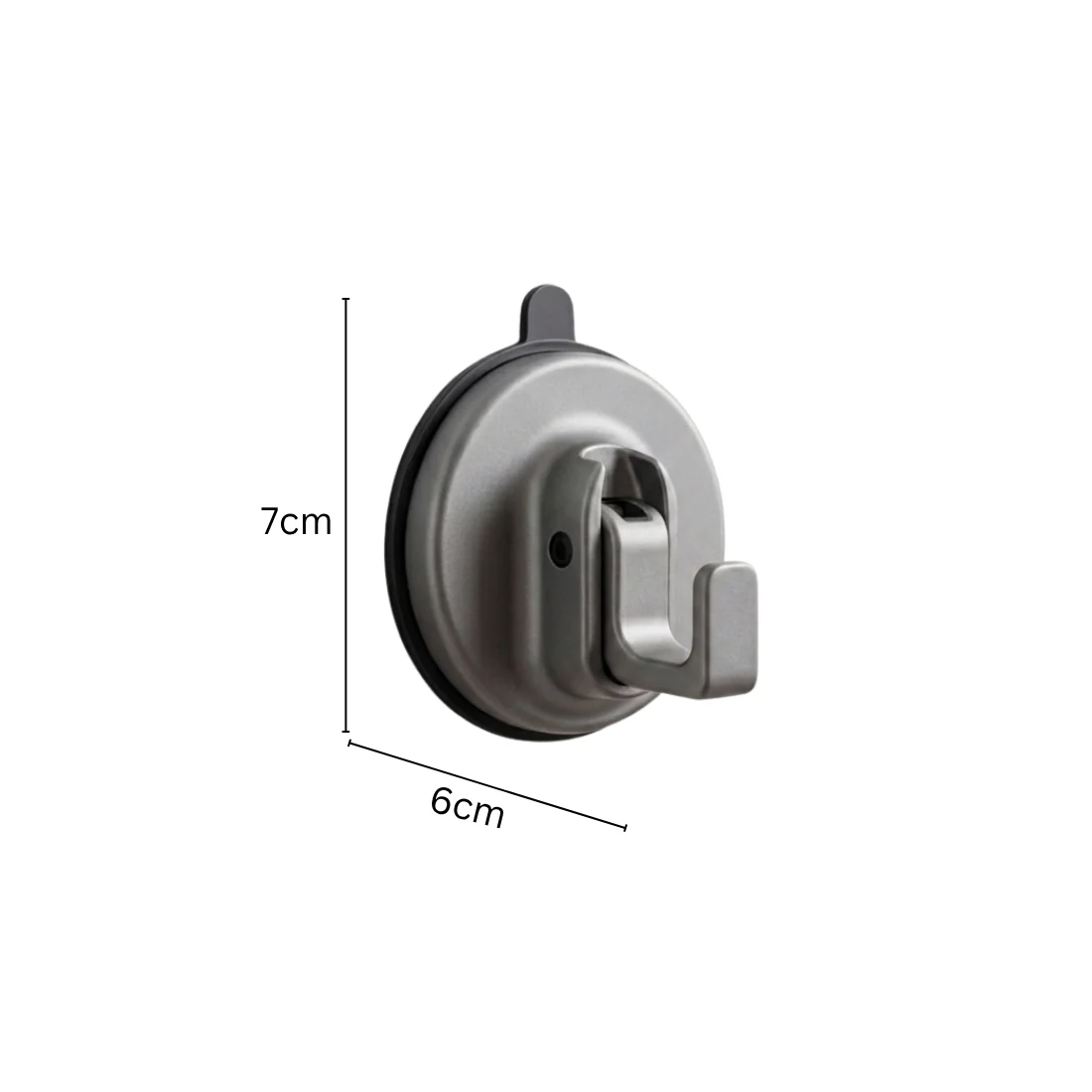 Wall-Mounted Suction Cup Storage Hook